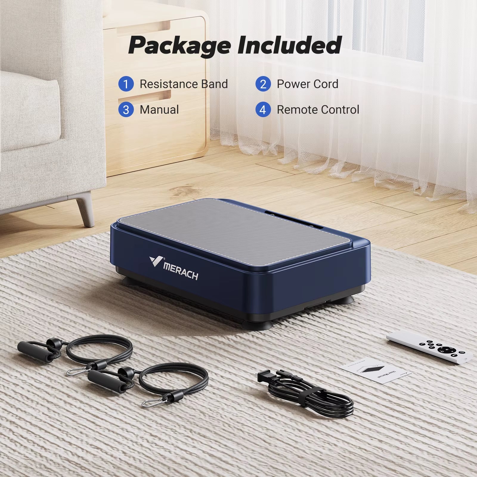 Vibration Plate Exercise Machine Vibration Plate for Lymphatic Drainage Relieve Pain Help Sleep Fat Burning & Weight Loss